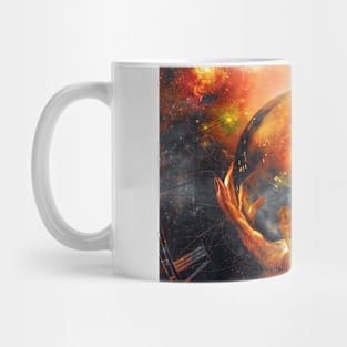 In hands of creator Mug